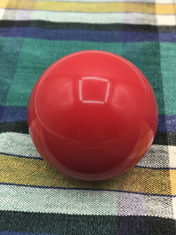 Vintage Red Bumper Pool Ball 2 1/8" Replacement