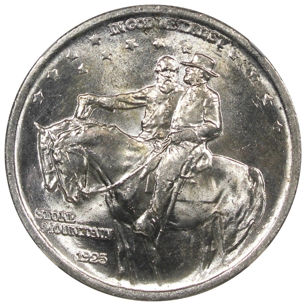 1925 Stone Mountain Commemorative Half Dollar NGC MS65