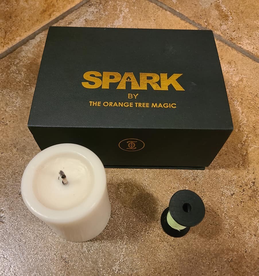 Spark Self Lighting Candle Magic Mentalism Trick