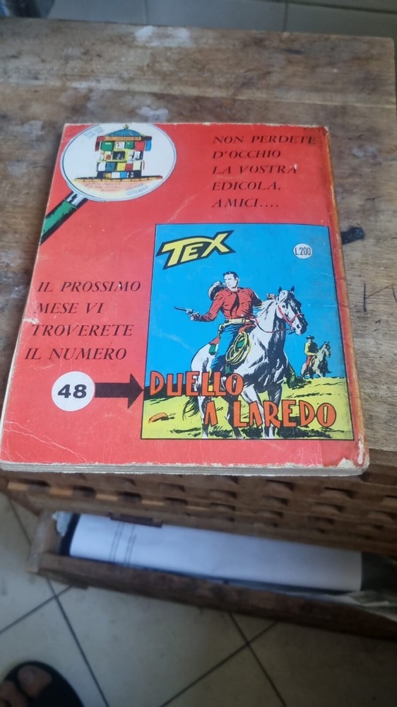 ORIGINAL TEX NO. 47 WITH CONTINUOUS GOOD CONDITION