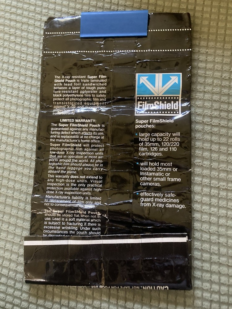 Sima Super Film Shield Double Thick Lead Laminated Pouch