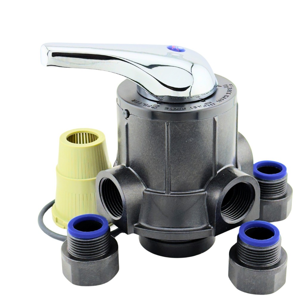 Manual Backwash Valve Water Filter System Filter Rinse and Backwash Flow Control
