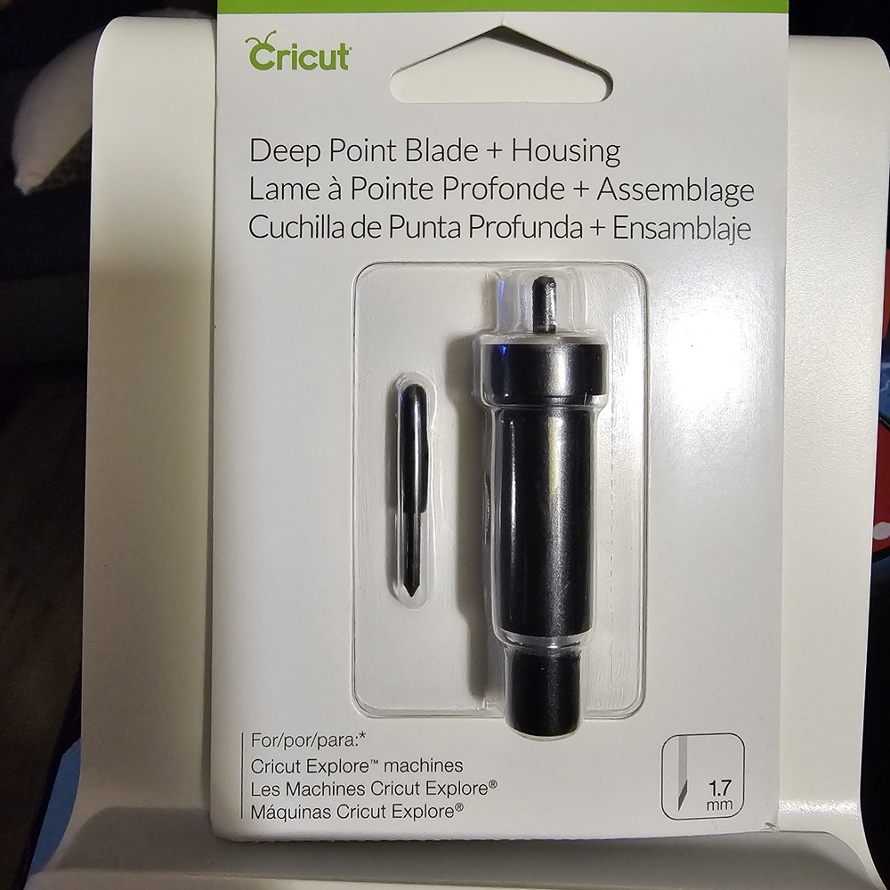 Cricut Maker 3 Deep Cut Blade and Housing - Black Deep Cutter