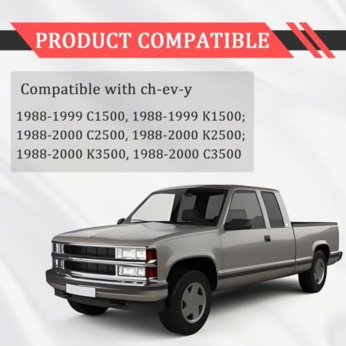 Rear Tailgate Handle, Outer Tailgate Handle Compatible with GMⅭ 1988-1999 C/K