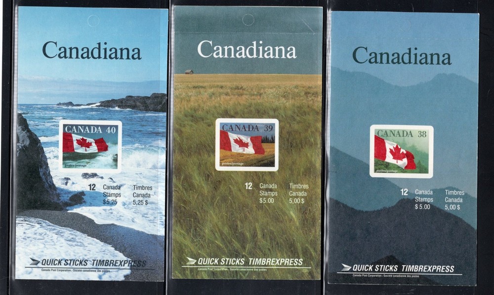 CANADA MINT NH STAMP COLLECTION COMPLETE BOOKLETS #2