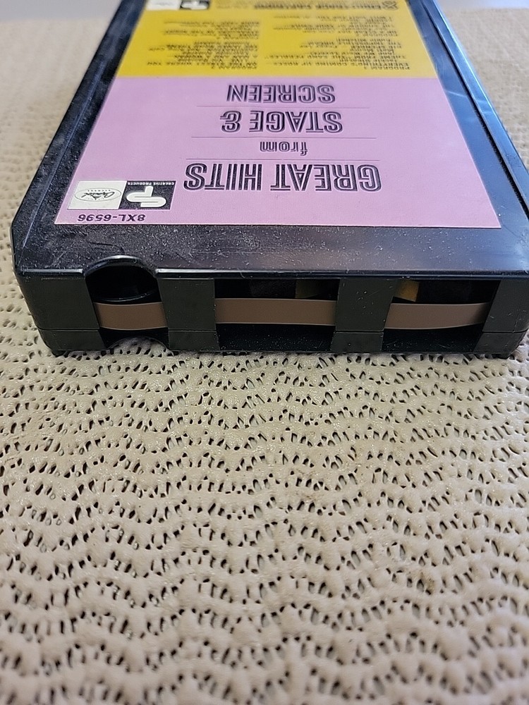 Great Hits From Stage & Screen 8-Track - Tested & Works