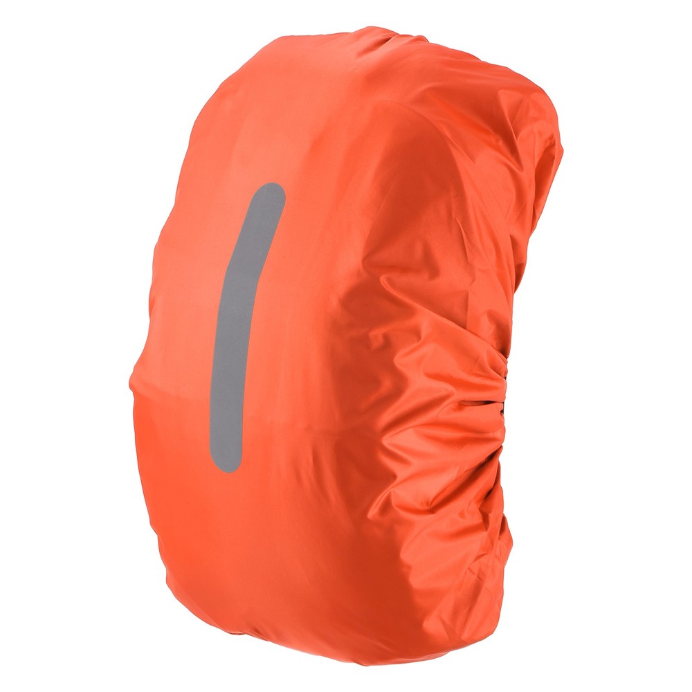 75L-85L Backpack Rain Cover with A Vertical Reflective Strap [Orange]