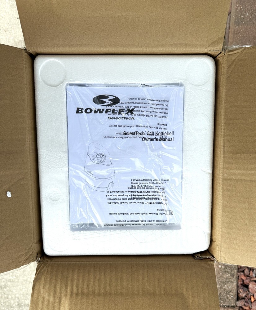BOWFLEX SELETECH NO. 840 KETTLEBELL
