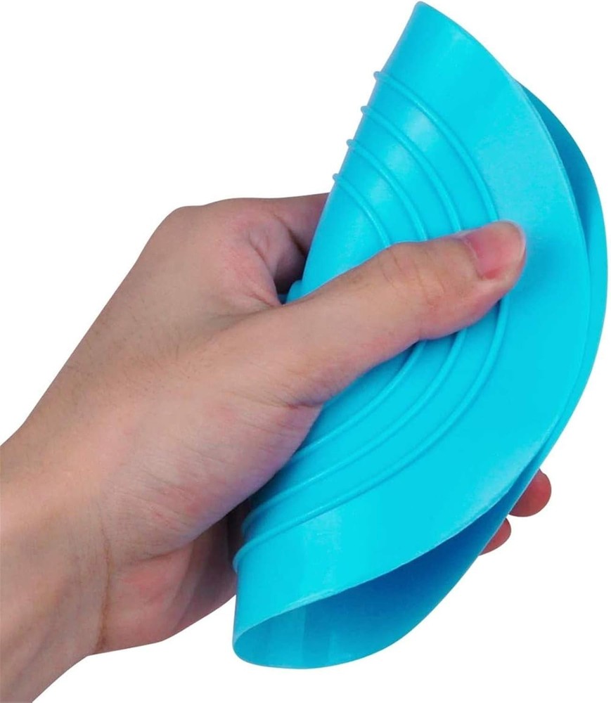 Effective 2-Pack 6” Silicone Drain Stoppers - Ideal for Bath & Laundry Use