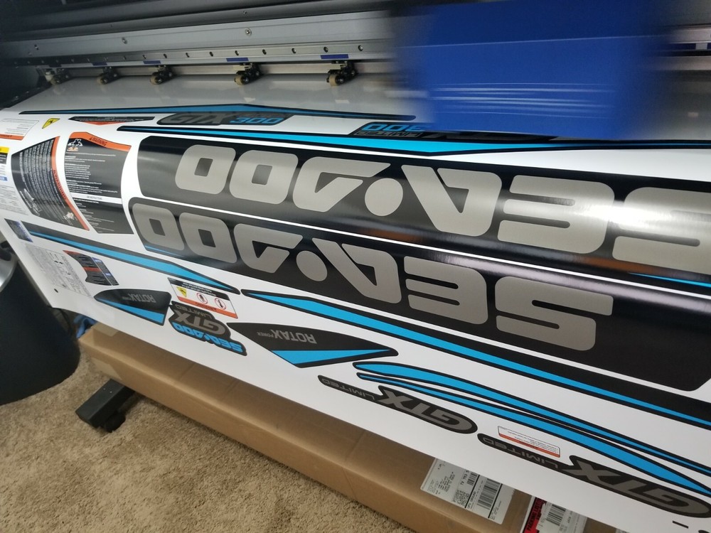 SEADOO GTX 260 LIMITED 2017 Graphics / Decal / Sticker Kit