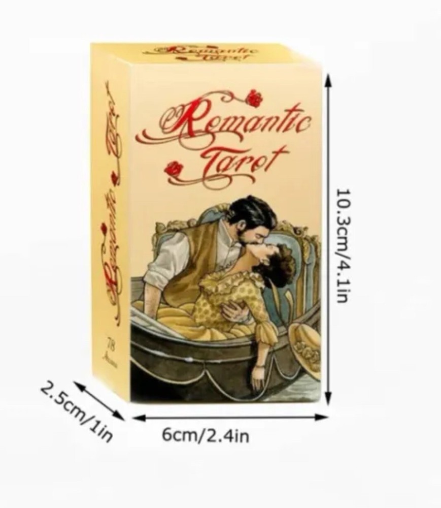 Romantic Tarot Deck 78 Cards Oracle English Version Divination