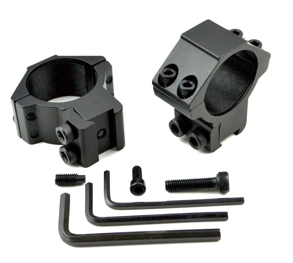 Medium Profile 30mm Scope Ring Mount for Dovetail Rails