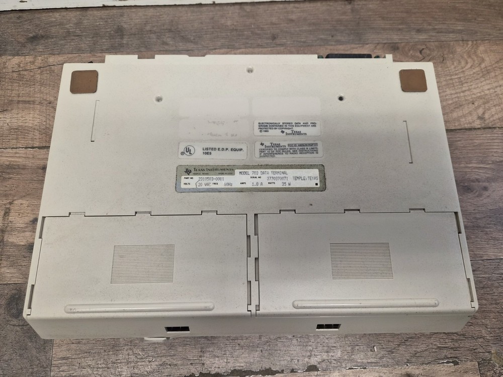 Texas Instruments Silent 700 Data/Serial Terminal Model 703