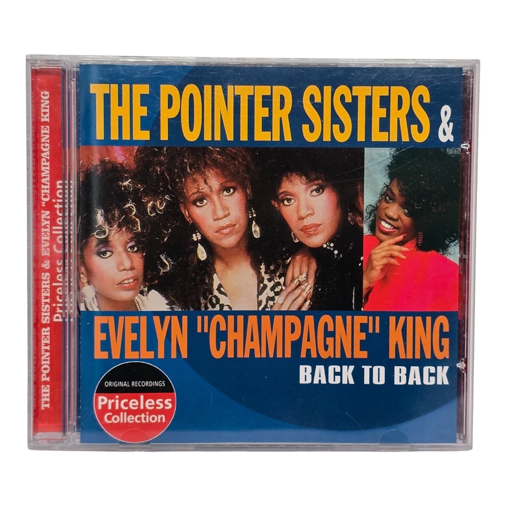 The Pointer Sisters & Evelyn King Back to Back CD Priceless Collection