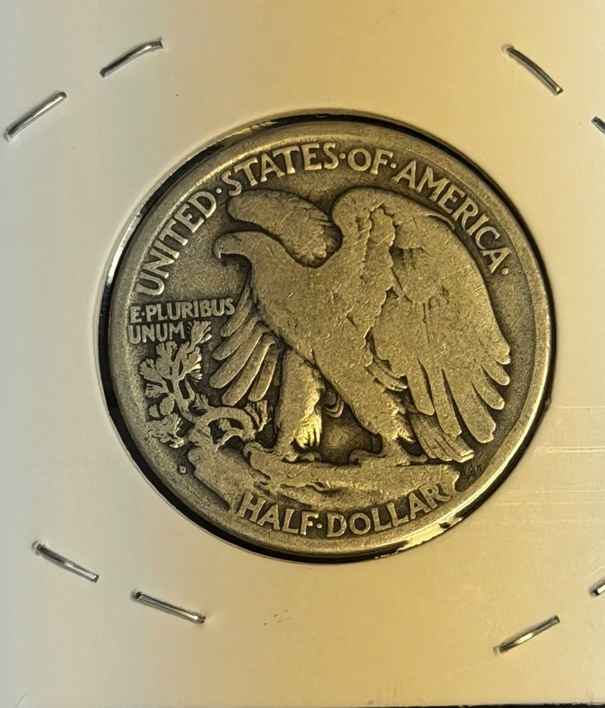 1917-D F (Fine) Walking Liberty Half Dollar