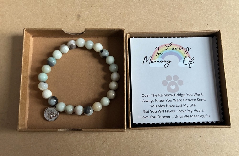 Pet Dog Remembrance Bracelet