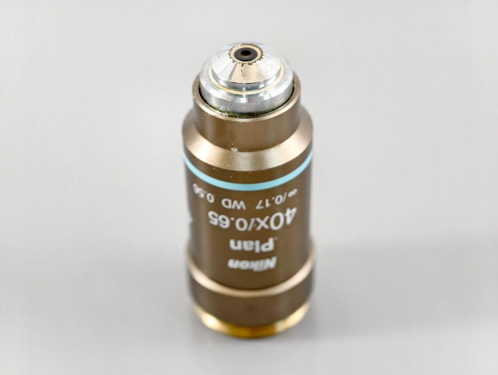 Nikon Plan 40x 0.65 CFI Infinity Microscope Objective Eclipse E & i Series