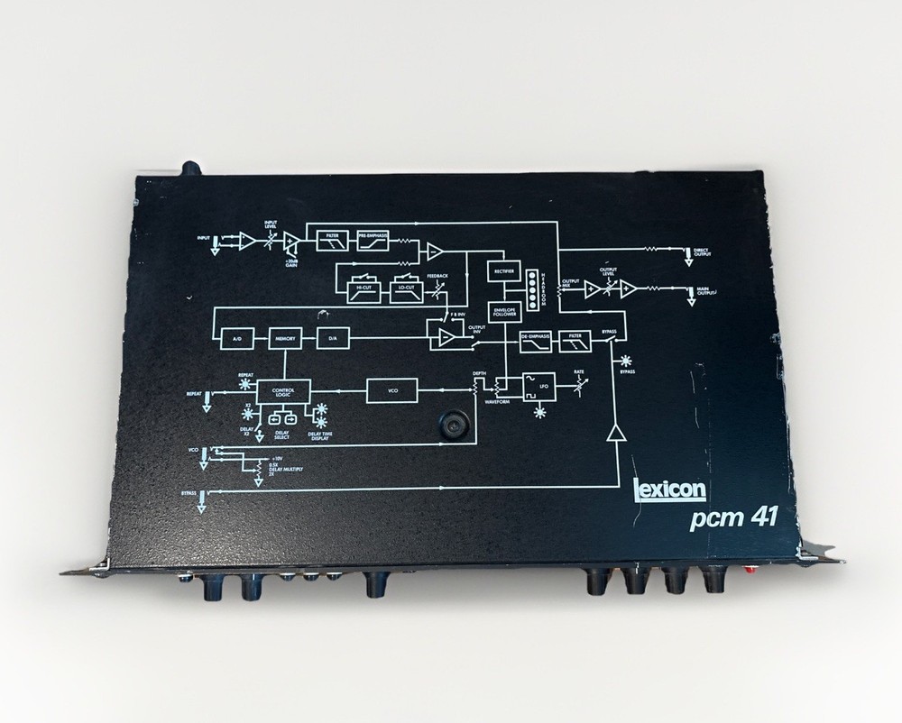 Lexicon PCM 41 Digital Delay Processor Vintage 1980s