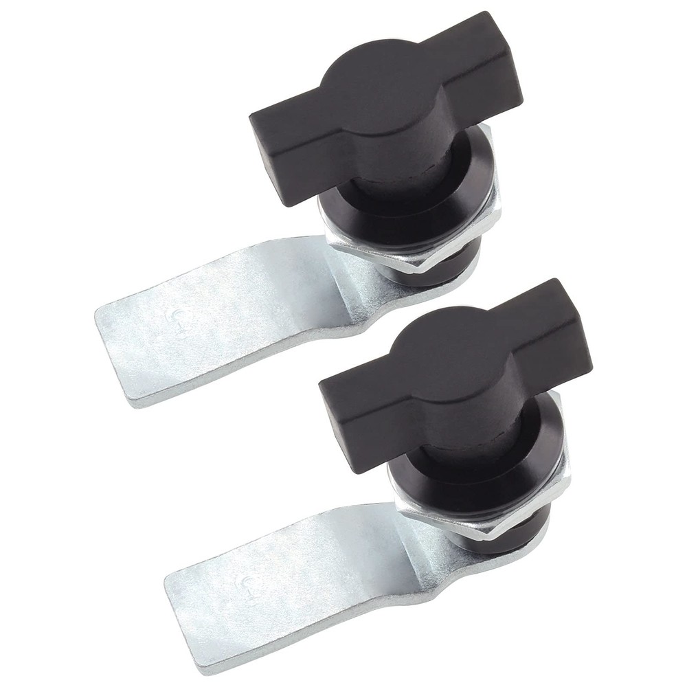 Thumb Operated Offset Cam Lock 5/8" T-Handle Fits 0.35" Max Panel Thickness - 2