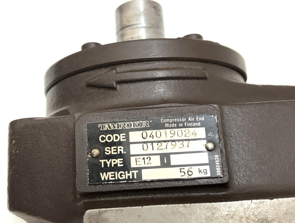 Tamrotor Marine Compressor E12 Code:04019024 Rotary Screw Air Compressor