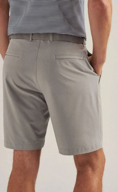 Peter Millar Shackleford Performance Hybrid Short - British Grey