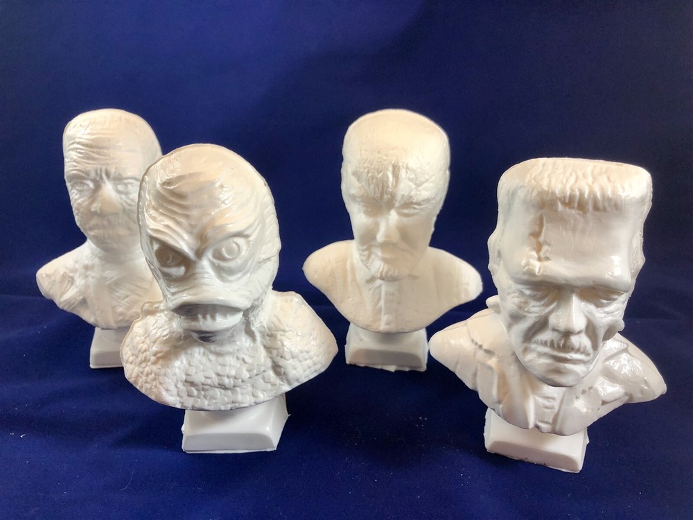 Rapco Universal Famous Monsters Candle Making Set Resin Bust Model Kit