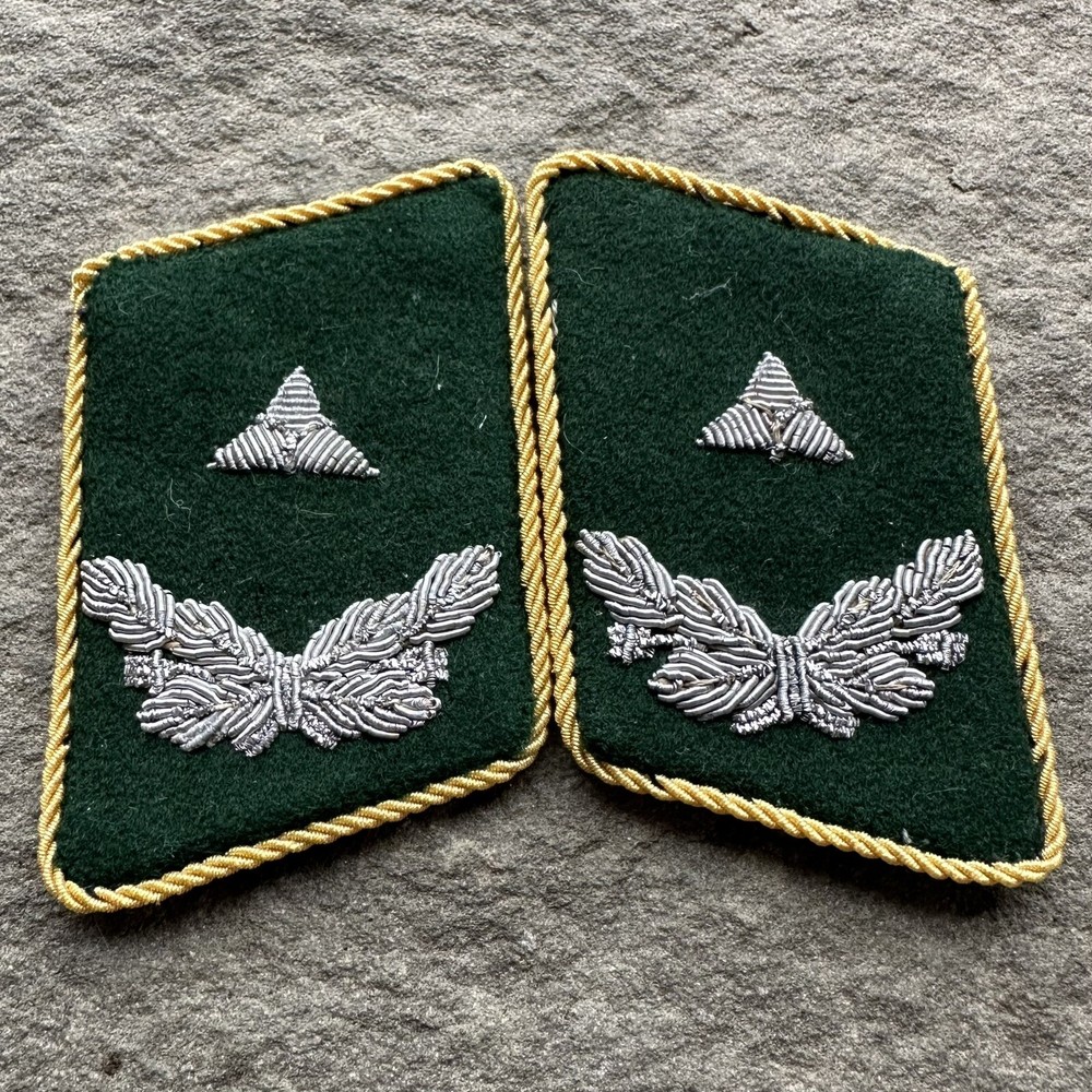 ORIGINAL WWII WW2 German Luftwaffe Administrative Official’s Collar Tab Pair