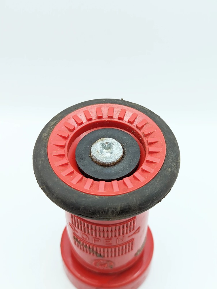 Beco Model 15 Fire Hose Nozzle Plastic Red Black Firefighting Fire Protection