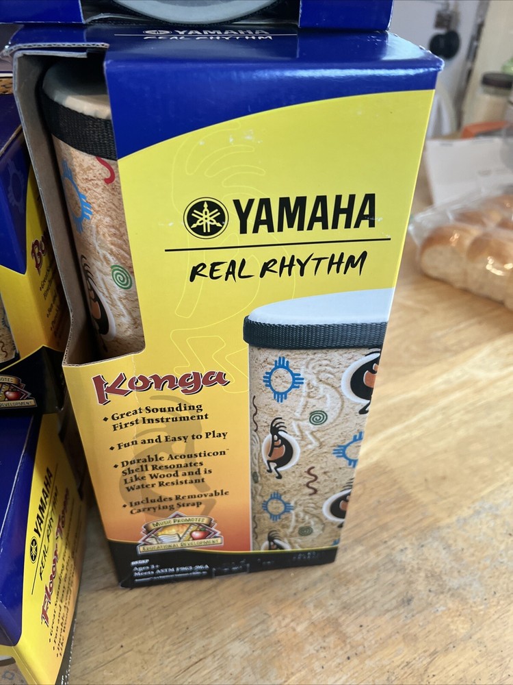 YAMAHA - Floor Tom, Bongo, Konga, Tambourine.