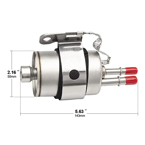 Replacement For GSL392 Inline Fuel Pump & Fuel Filter Pressure Regulator 58