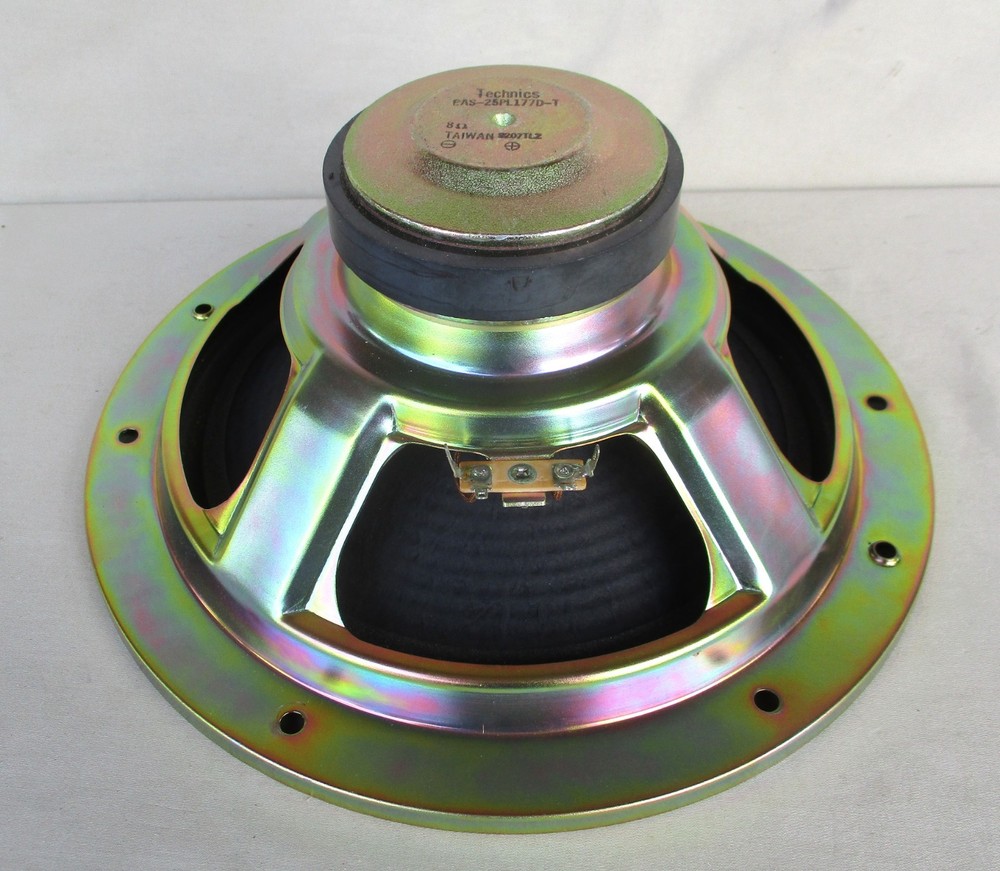 One Technics EAS25PL177D-T 8-Ohm 12" Woofer Speaker Tested