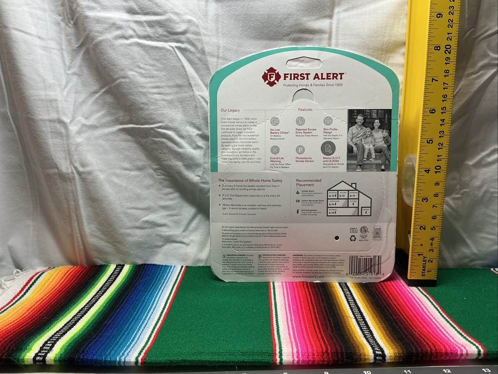 First Alert Smoke & Carbon Monoxide Alarm