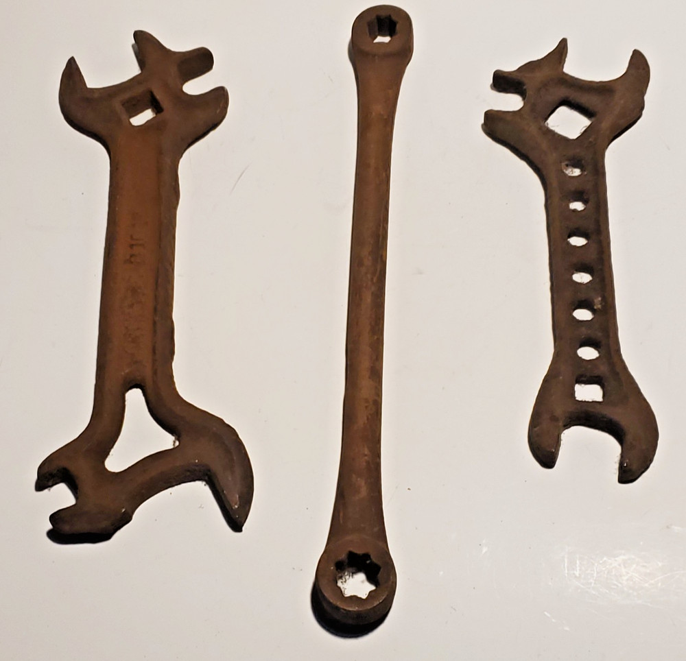John Deere TOOL LOT Box Wrench 6 Poin Antique  Implement