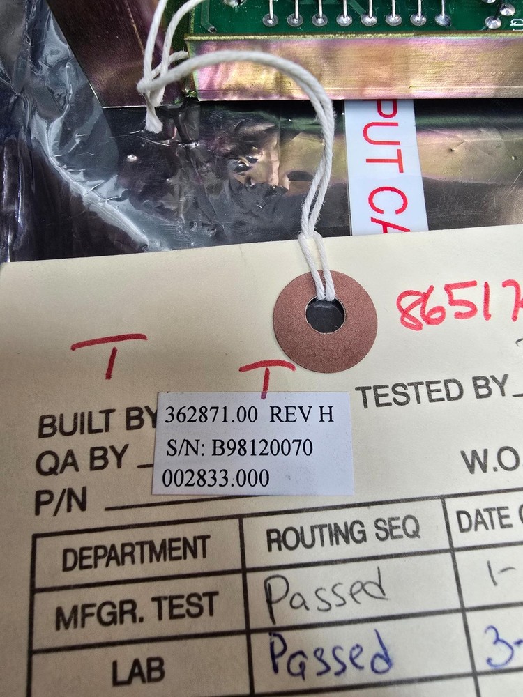 Robicon 362871.00 Rev H Output Board (USED)