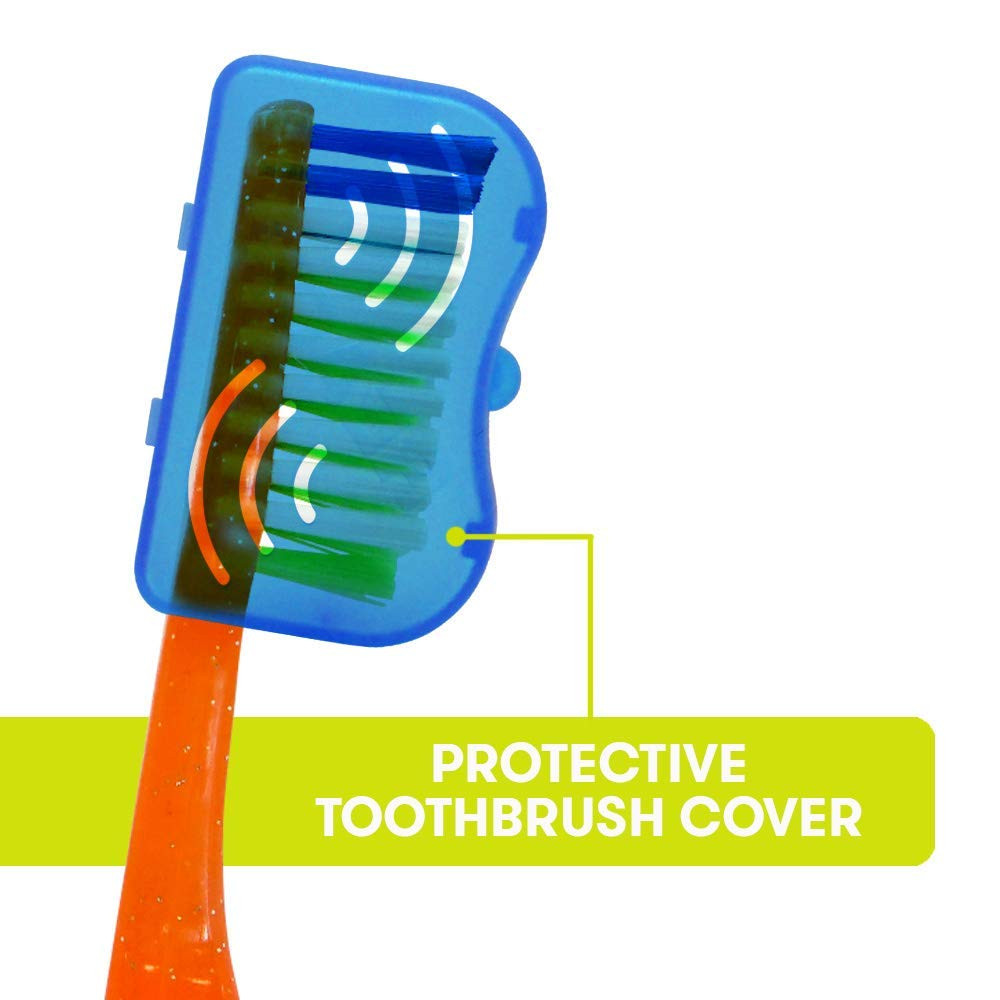 Soft Bristle Toothbrush Value Pack Angled Neck Plaque Removal Assorted 6 Count