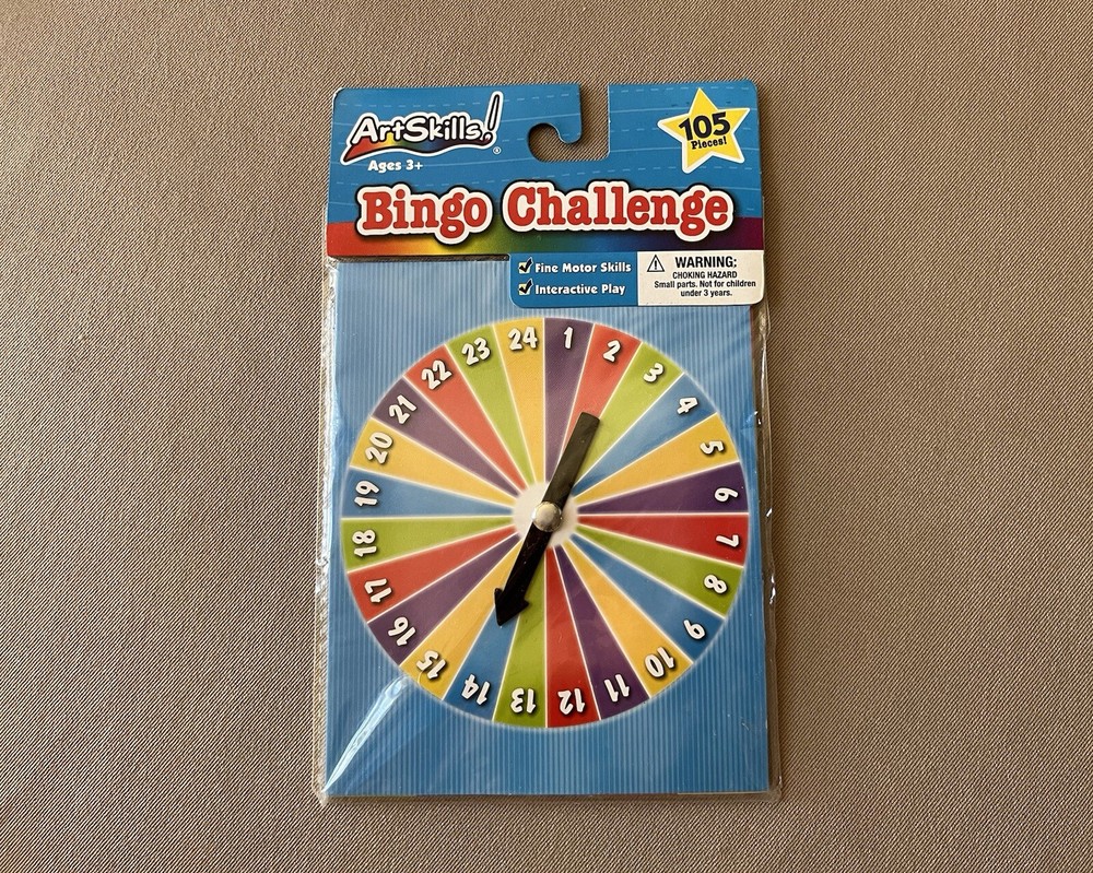 Educational Student Bingo Challenge, Includes 105 Pieces~Ages 3+, New In Package