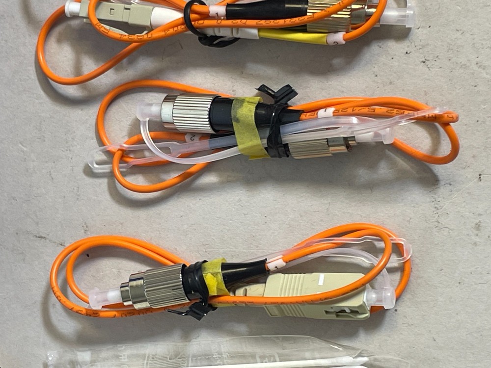 Fiberlink Optical Power Meter with test cables