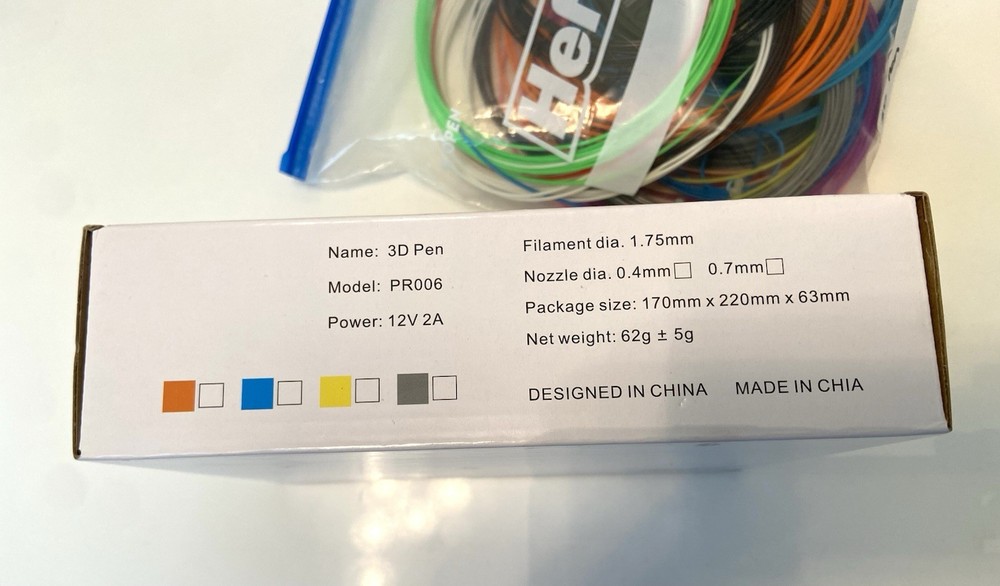3D Printing pen soyan