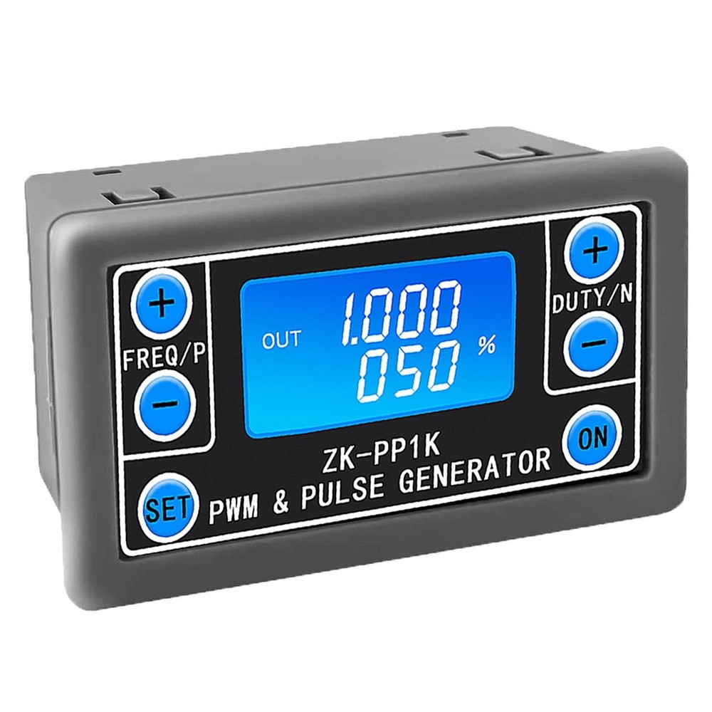 PWM Signal Generator 1-150kHz Pulse Frequency Module LCD Dual Mode Controller
