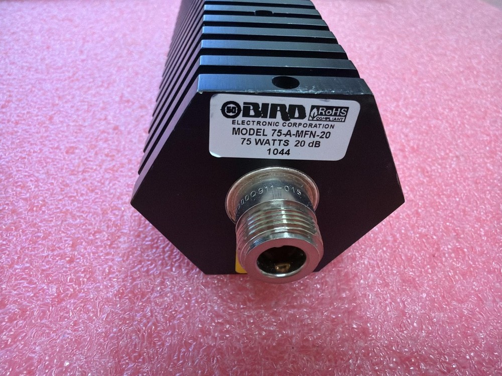 BIRD 75-A-MFN-20 75 WATTS 20 dB ATTENUATOR
