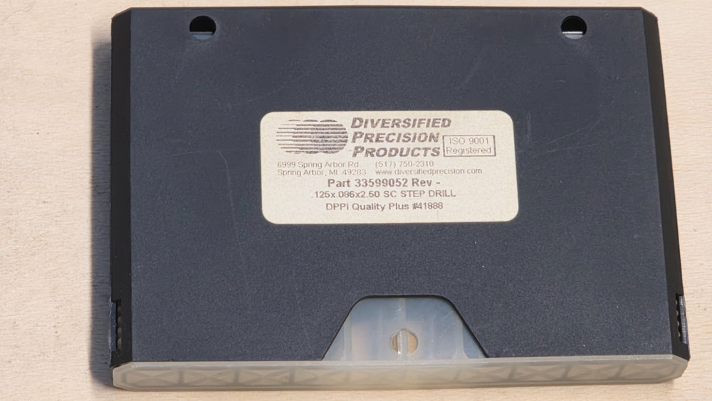 Diversified Precision Products (DPPI) Solid Carbide SC Step Drill Bits