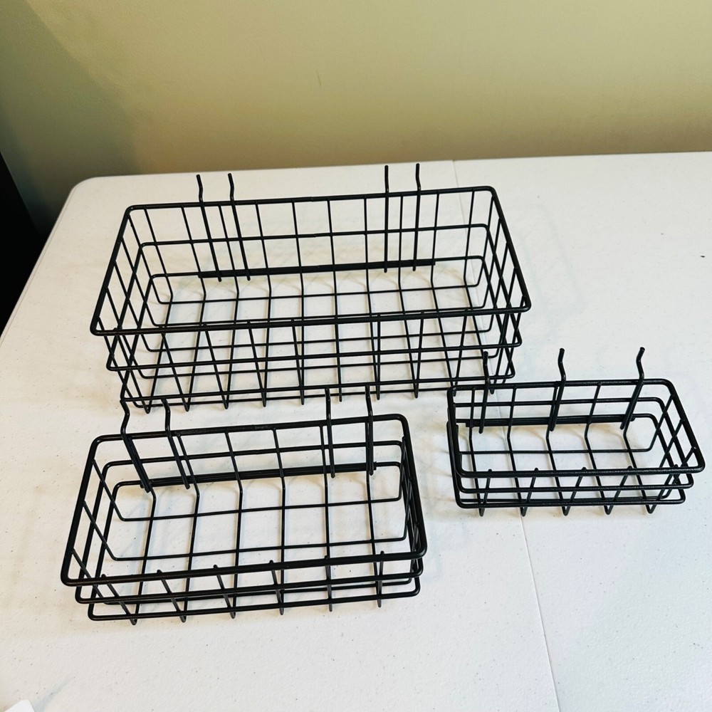 80 Pcs Pegboard Basket and Pegboard Hooks For Organizing Tools & Accessories