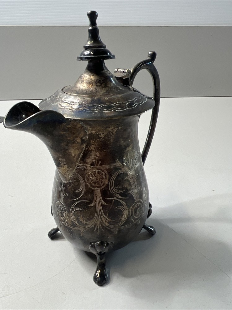 EPNS 6" Small Lidded Pitcher Creamer tea set piece