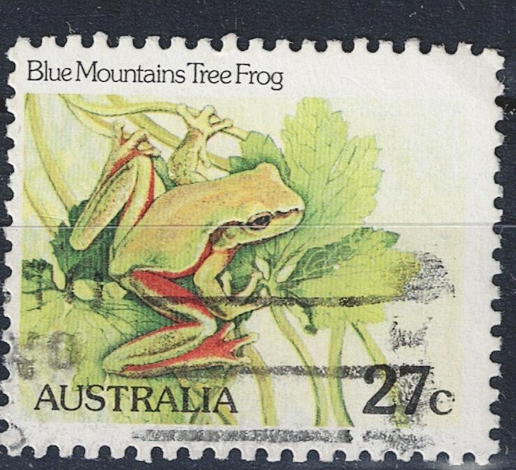 Australia Fauna Tree Frog stamp 1985 A-1