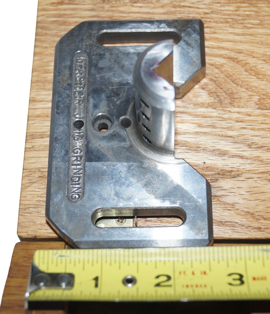 Spin Index Face Plate V-Block Set, Whirley, Motorized, etc... Grinding