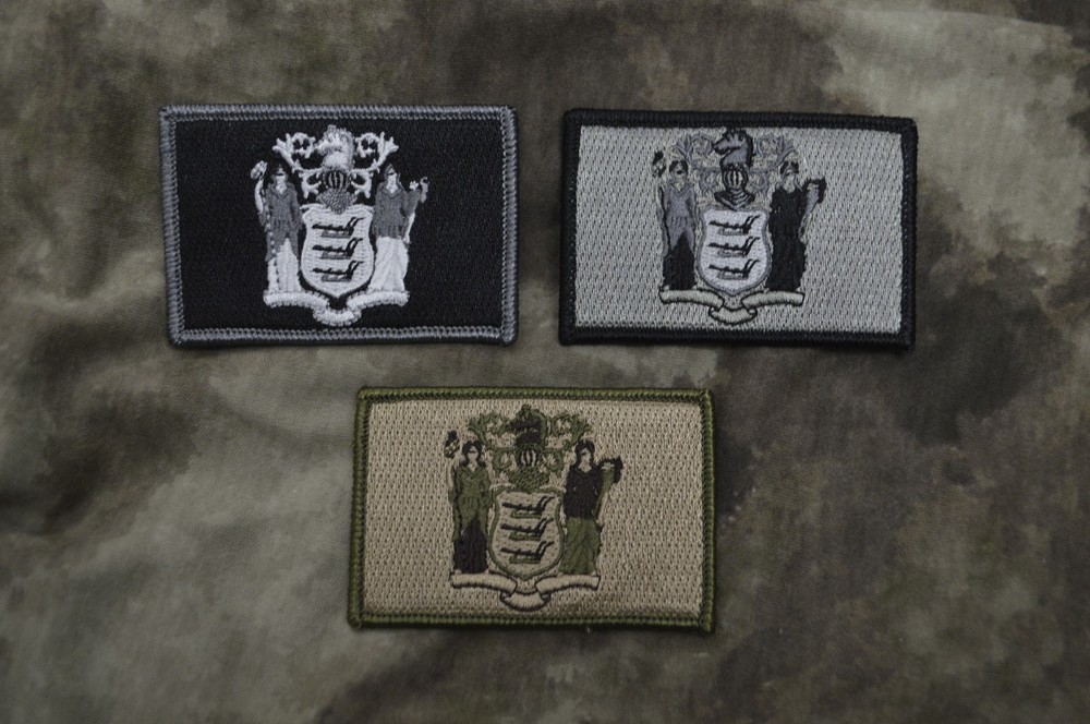 Subdued NEW JERSEY State Flag Tactical Patch