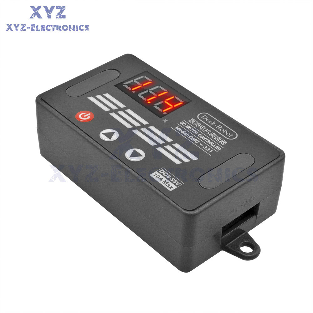 DMC-331 DC Motor Speed Control Switch Controller DC 8-55V Max 10A PWM Regulator