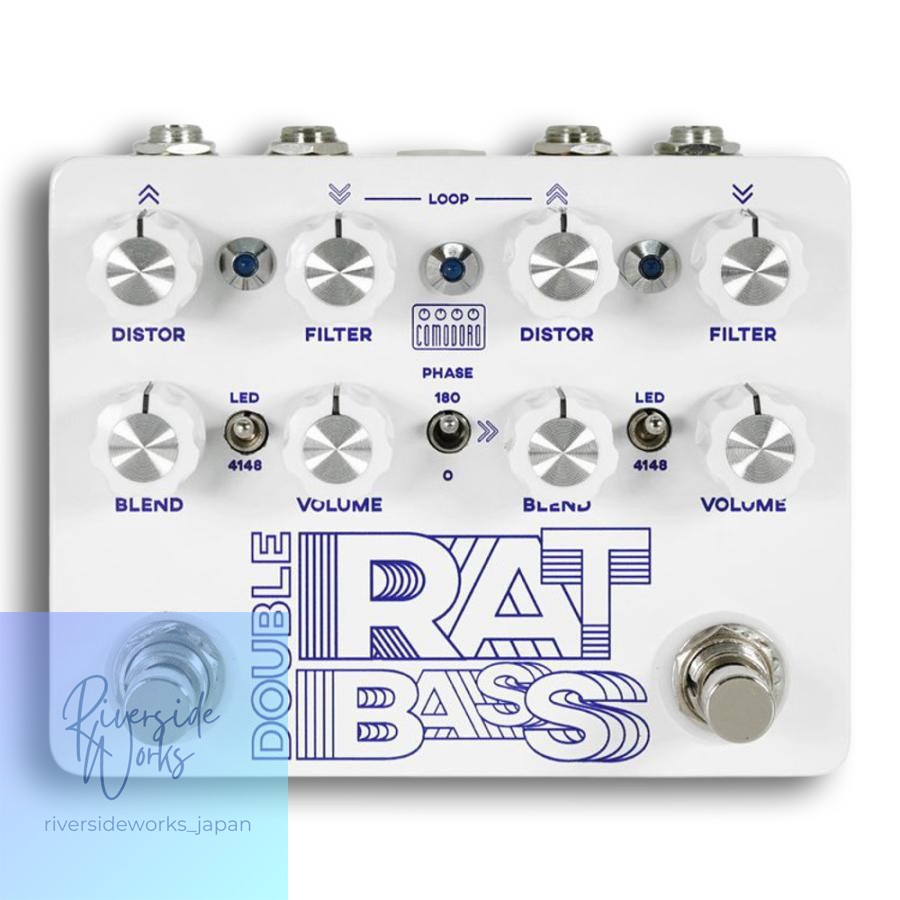 Comodoro DOUBLE RAT BASS Bass Effect Pedal