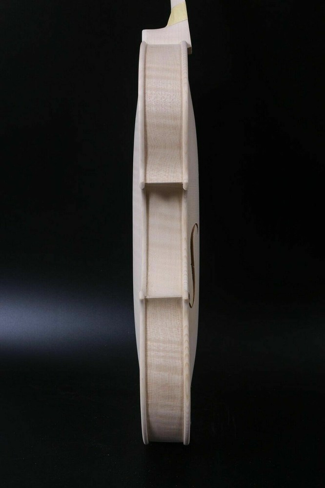 PROF. UNFINISHED WHITE VIOLIN PROJECT, HAND MADE, 4/4 FULL SIZE, NICE QUALITY