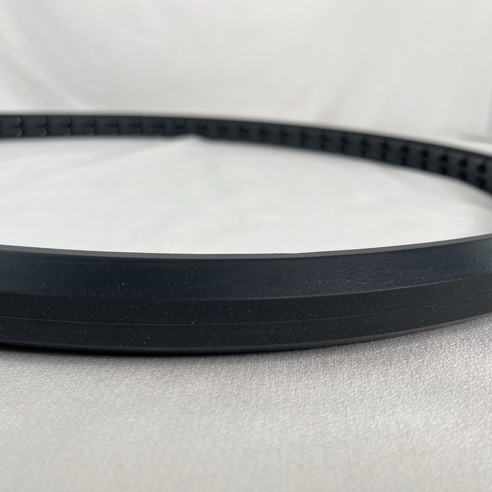 Urethane Pyramid Shape Solid Tire With Smooth Tread 22” X 1”, Black